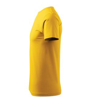 Pánske tričko Basic 129, 04 Žltá (5)