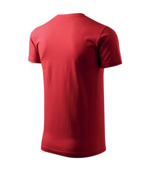 Pánske tričko Basic 129, 07 Červená (5)