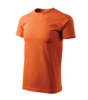 Pánske tričko Basic 129, 11 Oranžová
