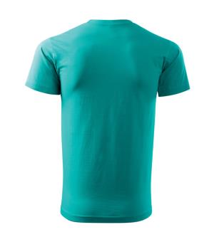 Pánske tričko Basic 129, 19 Smaragdovozelená (3)