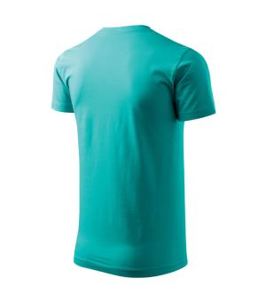 Pánske tričko Basic 129, 19 Smaragdovozelená (4)