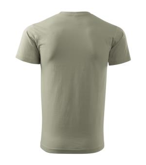 Pánske tričko Basic 129, 28 Svetlá Khaki (3)