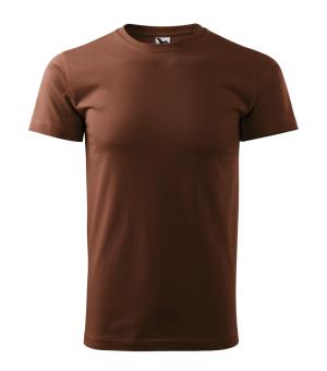 Pánske tričko Basic 129, 38 Čokoládová (2)