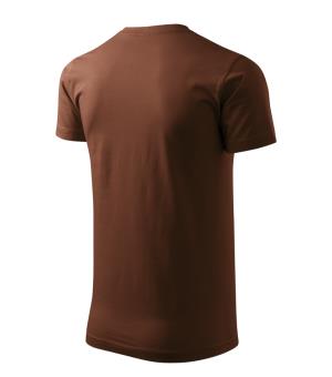 Pánske tričko Basic 129, 38 Čokoládová (4)