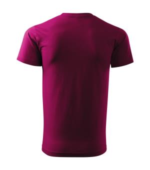 Pánske tričko Basic 129, 49 Fuchsia Red (3)