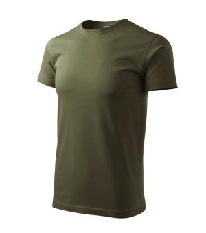 Pánske bavlnené tričko Basic 129, 69 Military