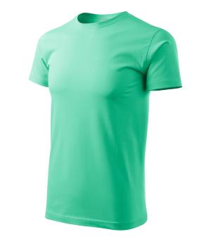 Pánske bavlnené tričko Basic 129, 95 Mätová