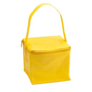Chladiaca taška na zips Tivex, žltá