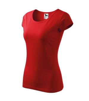 Dámske tričko Pure 122, 07 Červená