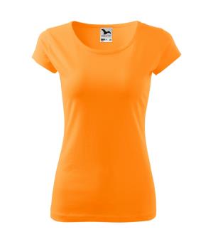 Dámske tričko Pure 122, A2 Mandarínková Oranžová (2)