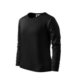 Detské tričko dlhý rukáv FIT-T LS 121, 01 Čierna