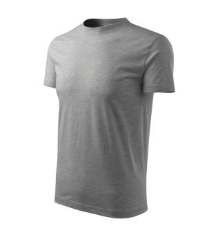 Unisex tričko Adler Classic 101, 12 Tmavosivý Melír