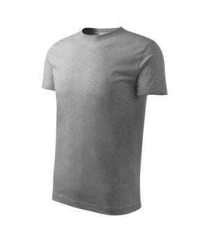 Detské tričko krátky rukáv Classic New 135, 12 Tmavosivý Melír