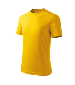 Detské tričko Basic 138, 04 Žltá