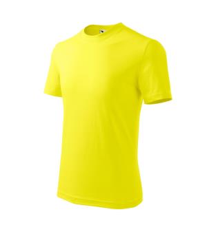 Detské tričko Basic 138, 96 Citrónová