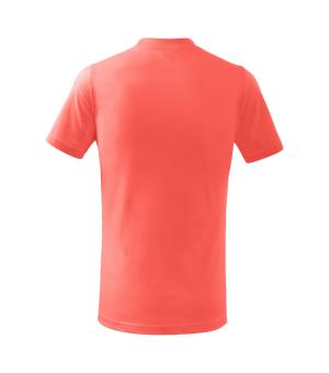 Detské tričko Basic 138, A1 Koralová (3)