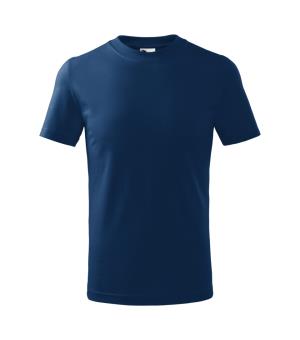 Detské tričko Basic 138, 87 Polnočná Modrá (2)
