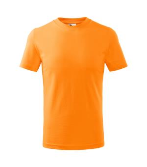 Detské tričko Basic 138, A2 Mandarínková Oranžová (2)