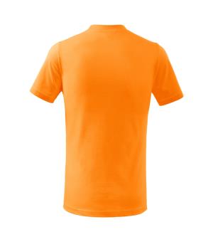 Detské tričko Basic 138, A2 Mandarínková Oranžová (3)
