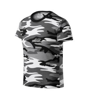 Detské tričko Camouflage 149, 32 Sivý Maskáč