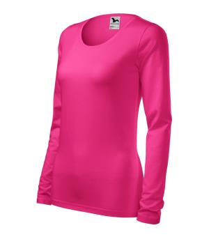 Dámske tričko dlhý rukáv Slim 139, 40 Purpurová