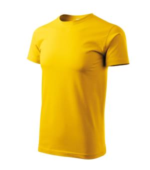Bavlnené unisex tričko Heavy New 137, 04 Žltá