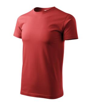 Bavlnené unisex tričko Heavy New 137, 13 Bordová
