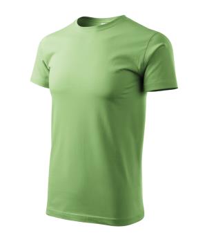 Bavlnené unisex tričko Heavy New 137, 39 Hrášková zelená