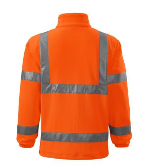 Flisová bunda HV Fleece Jacket 5V1, 98 Reflexná Oranžová (3)