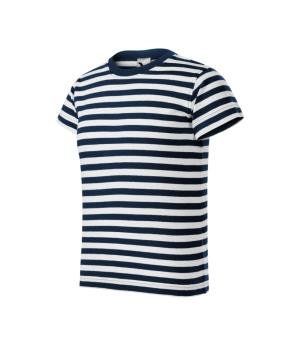Pruhované detské tričko Sailor 805, 02 Tmavomodrá