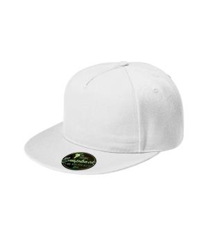 Bavlnená 5 panelová šiltovka RAP 5P 301, Biela (00)
