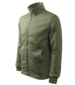 Pánska mikina bez kapucne Adventure 407, 09 Khaki