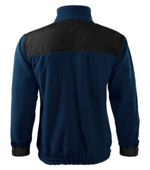 Fleesová pánska bunda s krytými ramenami Jacket Hi-Q 506, 02 Tmavomodrá