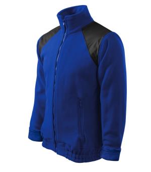 Fleesová pánska bunda s krytými ramenami Jacket Hi-Q 506, 05 Kráľovská Modrá