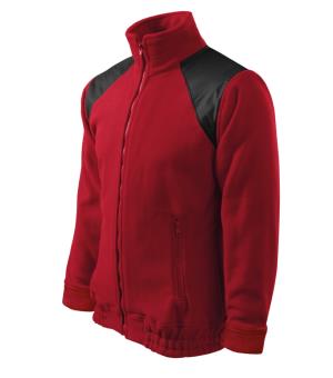 Fleesová pánska bunda s krytými ramenami Jacket Hi-Q 506, 23 Marlboro červená