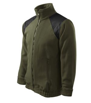 Unisex fleesová bunda s krytými ramenami Jacket Hi-Q 506, 69 Military