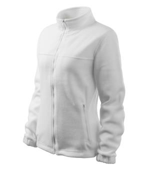 Dámska fleesová mikina Jacket 504, Biela (00)