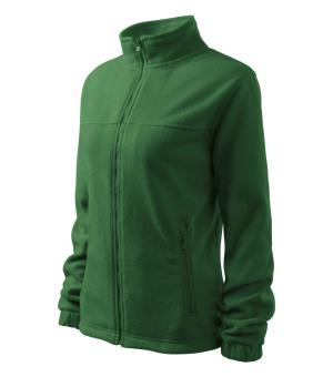 Dámska fleesová mikina Jacket 504, 06 Fľaškovozelená