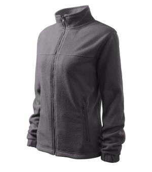 Dámska fleesová mikina Jacket 504, 36 Oceľovo Sivá