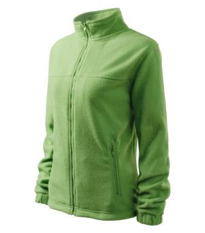 Dámska fleesová mikina Jacket 504, 39 Hrášková zelená