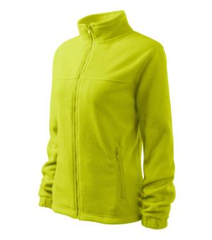 Dámska fleesová mikina Jacket 504, 62 Limetková