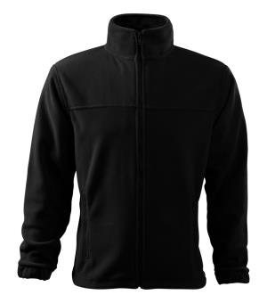 Pánska fleecová bunda Jacket 501, 01 Čierna