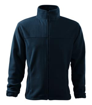 Pánska fleecová bunda Jacket 501, 02 Tmavomodrá