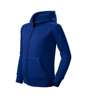 Detská mikina s kapucňou Trendy Zipper 412, 05 Kráľovská Modrá