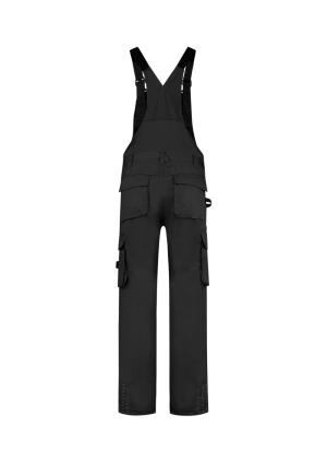 Pracovné nohavice na traky Bib & Brace Twill Cordura, T1 Čierna (2)