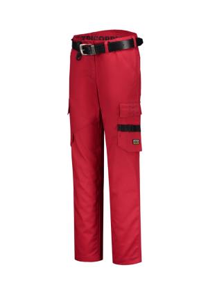 Work Pants  Twill Women, T7 Červená