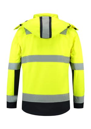 Softshelová bunda Bi-color EN ISO 20471 Softshell, 97 Reflexná Žltá (3)