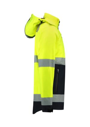 Softshelová bunda Bi-color EN ISO 20471 Softshell, 97 Reflexná Žltá (5)