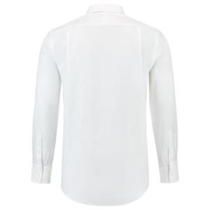 Pánska košeľa dlhý rukáv Fitted Stretch Shirt T23, T0 Biela (3)
