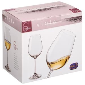 Sada pohárov na víno v krabici Vinos, transparentná priehľadná (2)